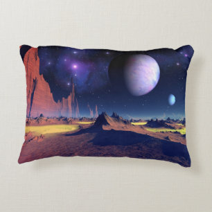 Stellar vista - ruimtelandschap accent kussen