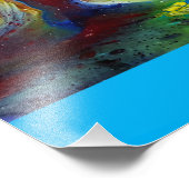 Stellar Wave (acrylverf) Foto Afdruk (Hoek)