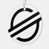 Stellar XLM-kerstversiering Keramisch Ornament (Links)