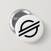 stellar-xlm-logo ronde button 5,7 cm (Voorkant /achterkant)