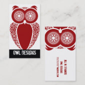 StellaRoot Hootie Owl Visitekaartje (Voorkant / Achterkant)