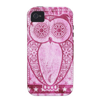 StellaRoot Pink Jeans Hootie Owl iPhone 4 Hoesje