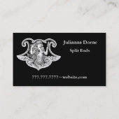 StellaRoot Victoriaans Zeemeermin Visitekaartje (Achterkant)