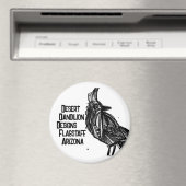 Stellar's Jay Magnet par Desert Dandilion Designs (In Situ (Lave-vaisselle))