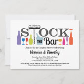 Stellen de bar Retro de shownodiging van paren Kaart (Voorkant)