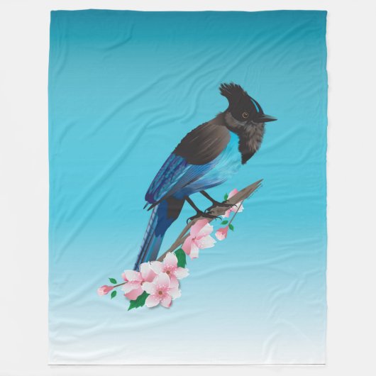Stellers Jay Fleece Blanket (Voorkant)