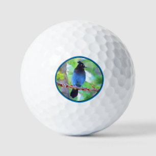Stellers jay schilderen - Oorspronkelijke vogelkun Golfballen