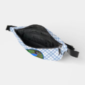 Steller's Jay Schilderij Originele Wild Bird Art Heuptasje (Open)