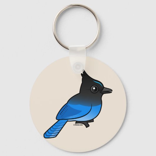Stellers Jay Sleutelhanger (Voorkant)