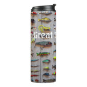 Stelletje Gevist Lures personaliseren Thermosbeker (Gedraaid links)