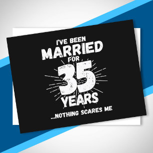 Stelletjes 35 Jaar Getrouwd Grappig 35e Trouwdag Briefkaart