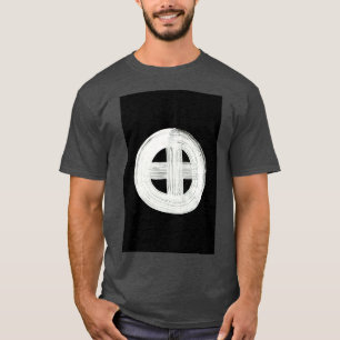 Stelt zonnestelsel 0004 Aarde omgekeerd in werking T-shirt