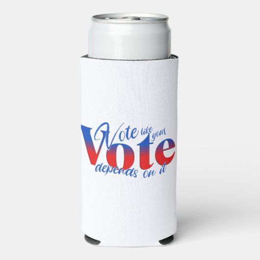 Stem alsof je stem ervan afhangt (Seltzer Achterkant)