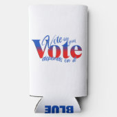 Stem alsof je stem ervan afhangt (Achterkant)