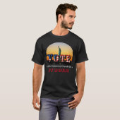 STEM alsof onze democratie ervan afhangt....DAT IS T-shirt (Voorkant volledig)
