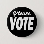 Stem alstublieft Button (Voorkant)