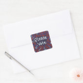 Stem alstublieft Sticker (Envelop)