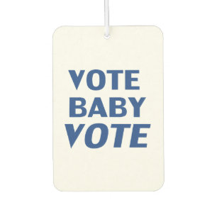 " stem baby " blauw wit - luchtverfrisser