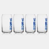Stem Blauw voor uw rechten Blikvorm Glas (Rechts)