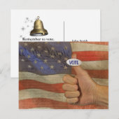 Stem! Briefkaart (Voorkant / Achterkant)