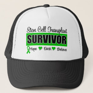 Stem Cell Transplant Survivor Badge Trucker Pet