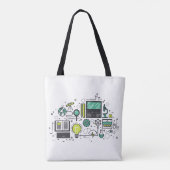 STEM CON 2020 Canvas tas (Achterkant)