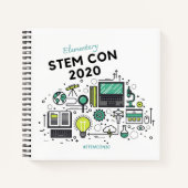 STEM CON 2020 notebook 2 Notitieboek (Voorkant)