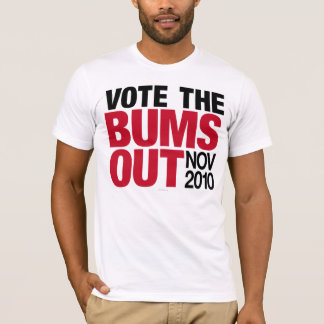 Stem de shirten uit de bommen t-shirt