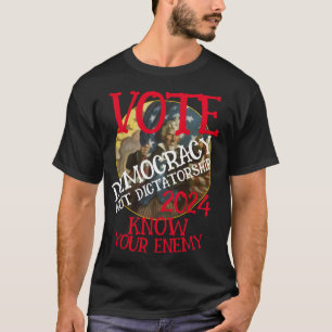 STEM DEMOCRATIE NIET DICTATUUR 2024 T-SHIRT