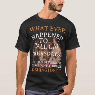 STEM DOD DOJ EPA TRUMP LINCOLN SLAAPKAMER Donderda T-shirt