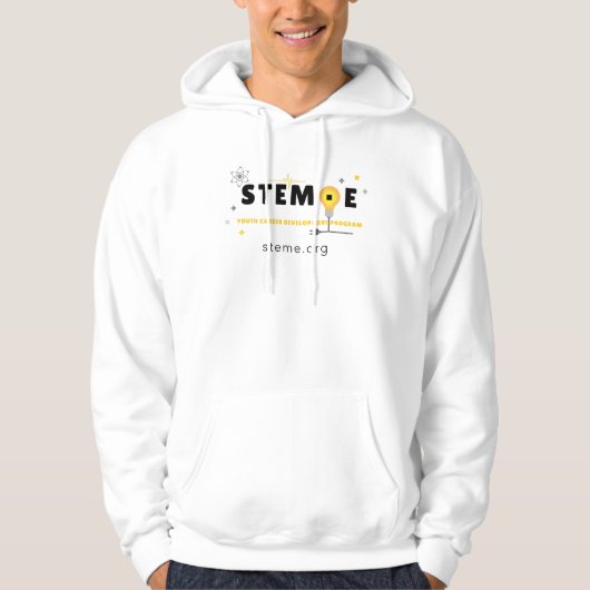 STEM ・ E SWEAT - SHIRT À CAPUCHE (Devant)