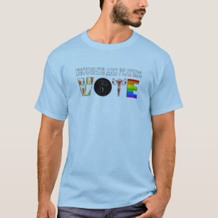 Stem Gedachten en Gebeden Werken Niet T-shirt