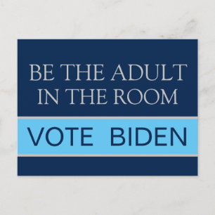 Stem Harris Be the Responsible Adult 2024 Verkiezi Briefkaart