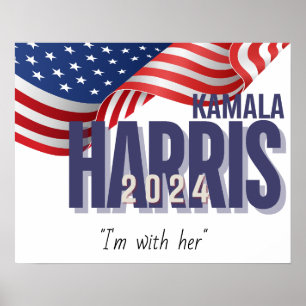 Stem Harris Verkiezing 2024 Poster