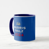 Stem HARRIS WALZ 2024 Campagne Mok (Voorkant links)