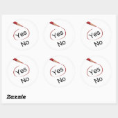 Stem ja, geen Stickers (Vel)