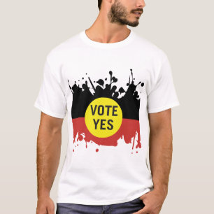Stem Ja Inheemse Stem aan het Parlement T-shirt