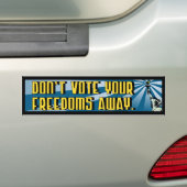 Stem je Bumpersticker niet uit de weg. (Op auto)