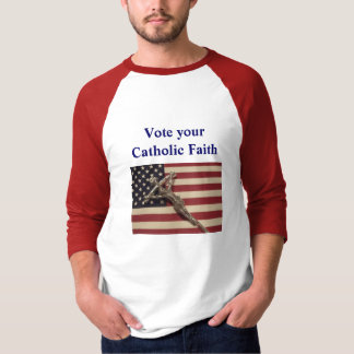 Stem je katholieke shirt. t-shirt
