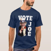 Stem Joe Biden als Uncle Sam T-shirt (Voorkant)