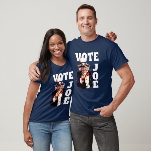 Stem Joe Biden als Uncle Sam T-shirt (Unisex)