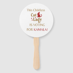 Stem Kamala Sign/Fan Handwaaier