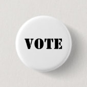 "stem" - KLANTTEKST EN KLEUR - Button (Voorkant)