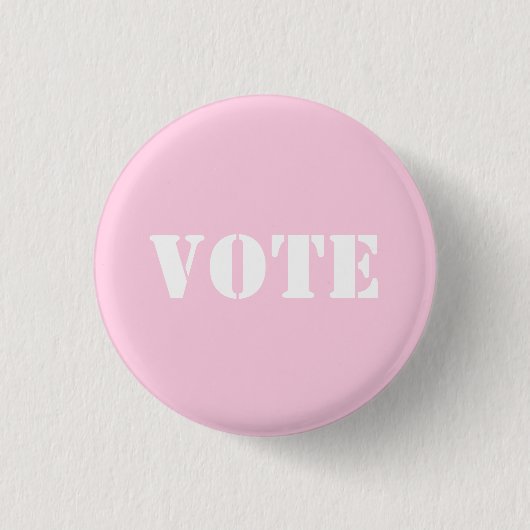 "stem" - KLANTTEKST EN KLEUR - Button (Voorkant)