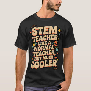 Stem Leraar Definitie Grappige Wetenschap Wiskunde T-shirt