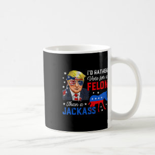 Stem liever op een misdadiger dan op een Jack Vote Koffiemok