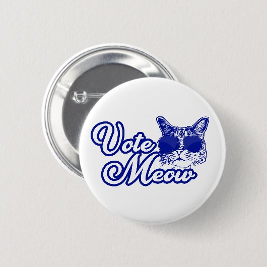 Stem Meow Button (Voorkant /achterkant)