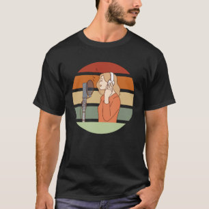 Stem Muziekonderwijs voor Zang Muziekleraar T-shirt