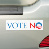 Stem Nee Bumpersticker (Op auto)