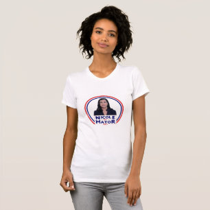 Stem Nicole Malliotakis voor burgemeester NYC T-shirt
